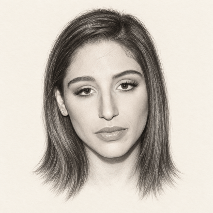 Pencil portrait of Abella Danger