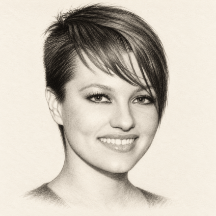 Graphite illustration of Belladonna
