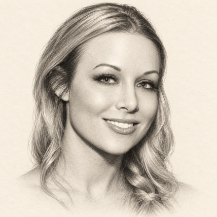 Graphite illustration of Kayden Kross