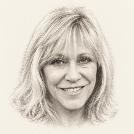 Pencil portrait of Marilyn Chambers