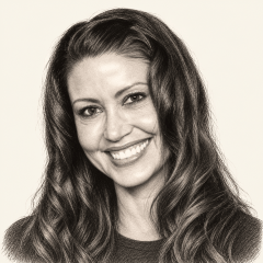Pencil illustration of Shannon Elizabeth